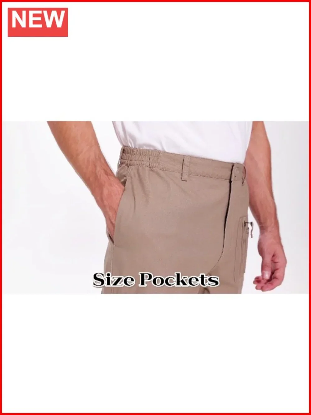 Tactical Cargo Pants with 9 Pockets, Cotton, Work Trousers for Men